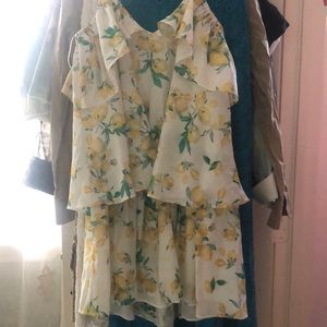 H&M Lemon Dress
